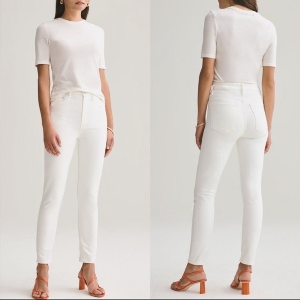 Agolde • nico high rise slim jean in untitled sz 27